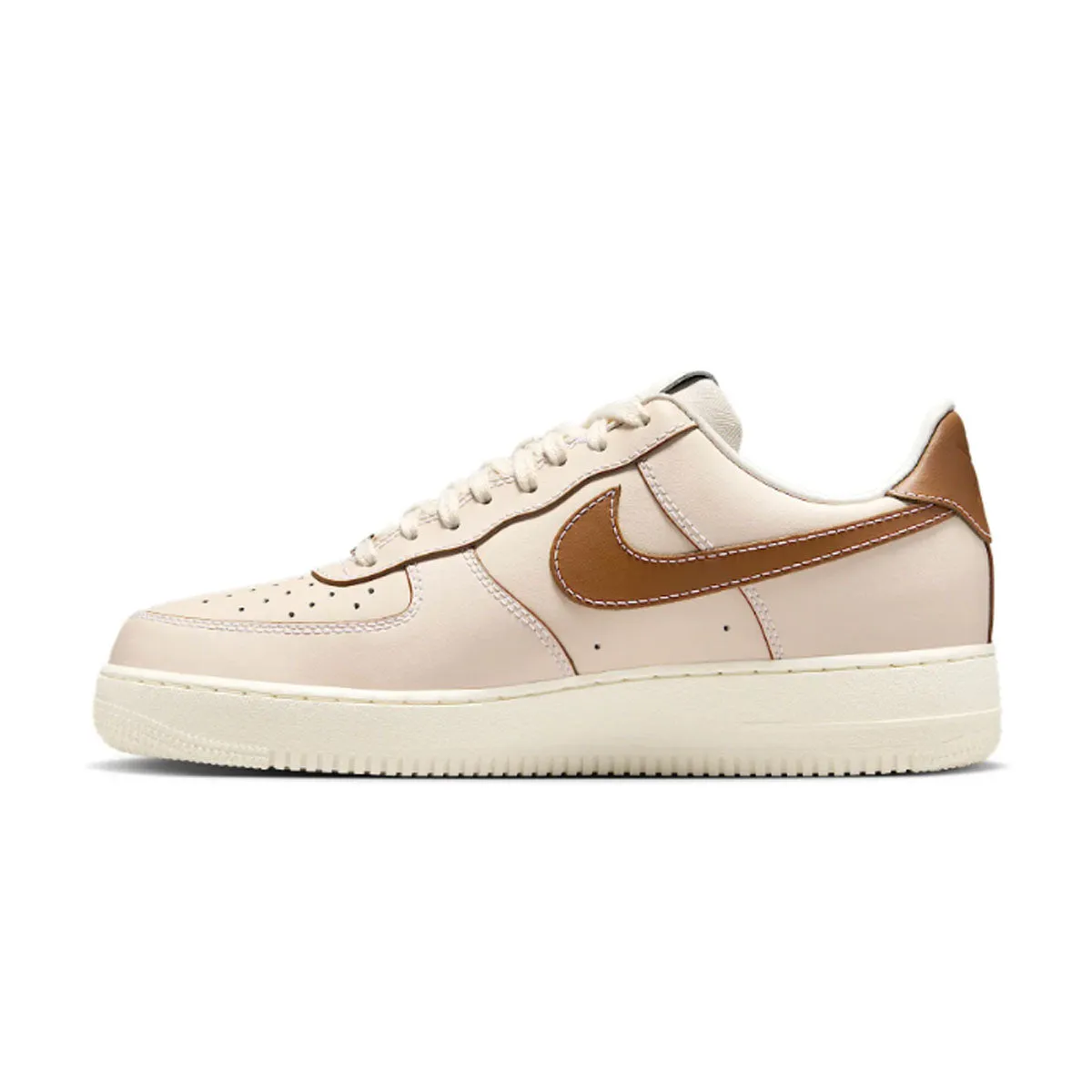 Style Go Smart Tread Air Force 1 '07' 'Pearl White Pale Ivory'