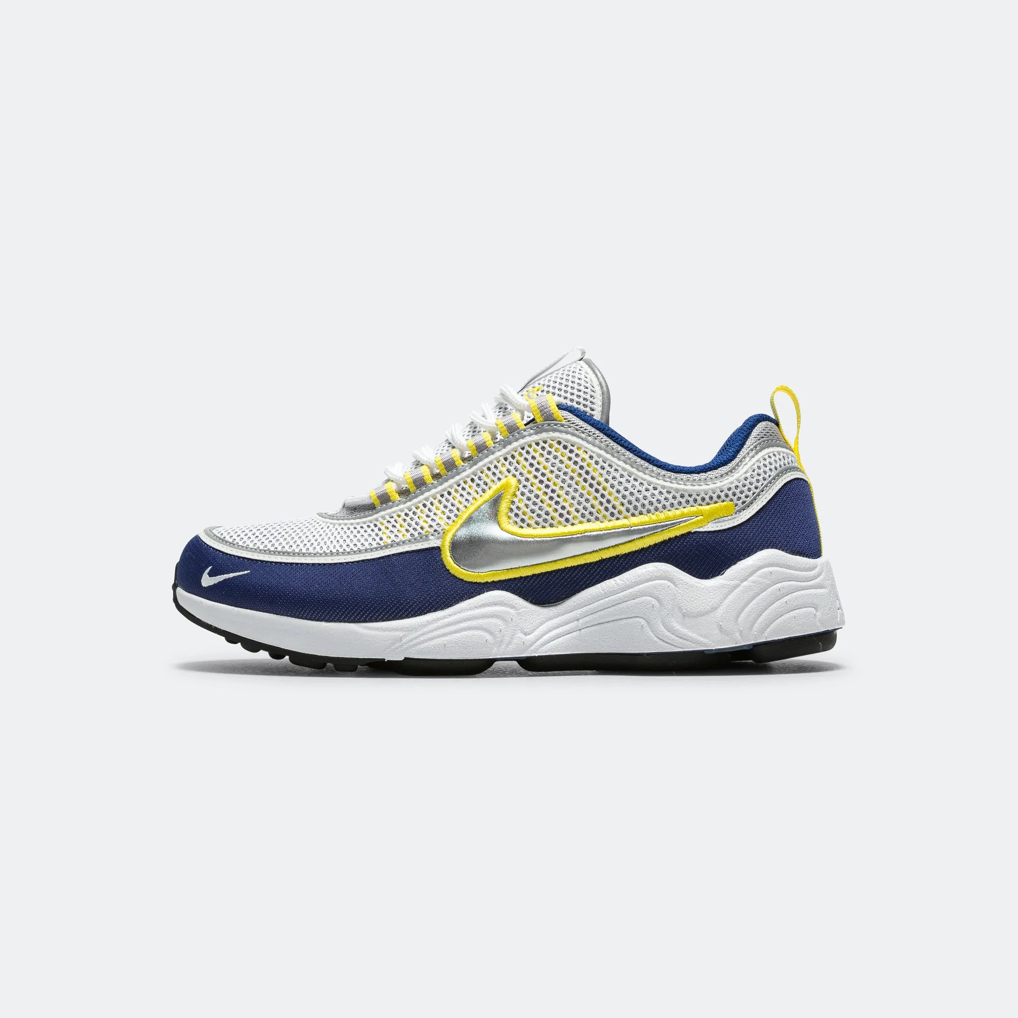 Air Zoom Spiridon SP - White/Metallic Silver-Deep Royal Blue Torsional Rigidity Bar Built For Motion