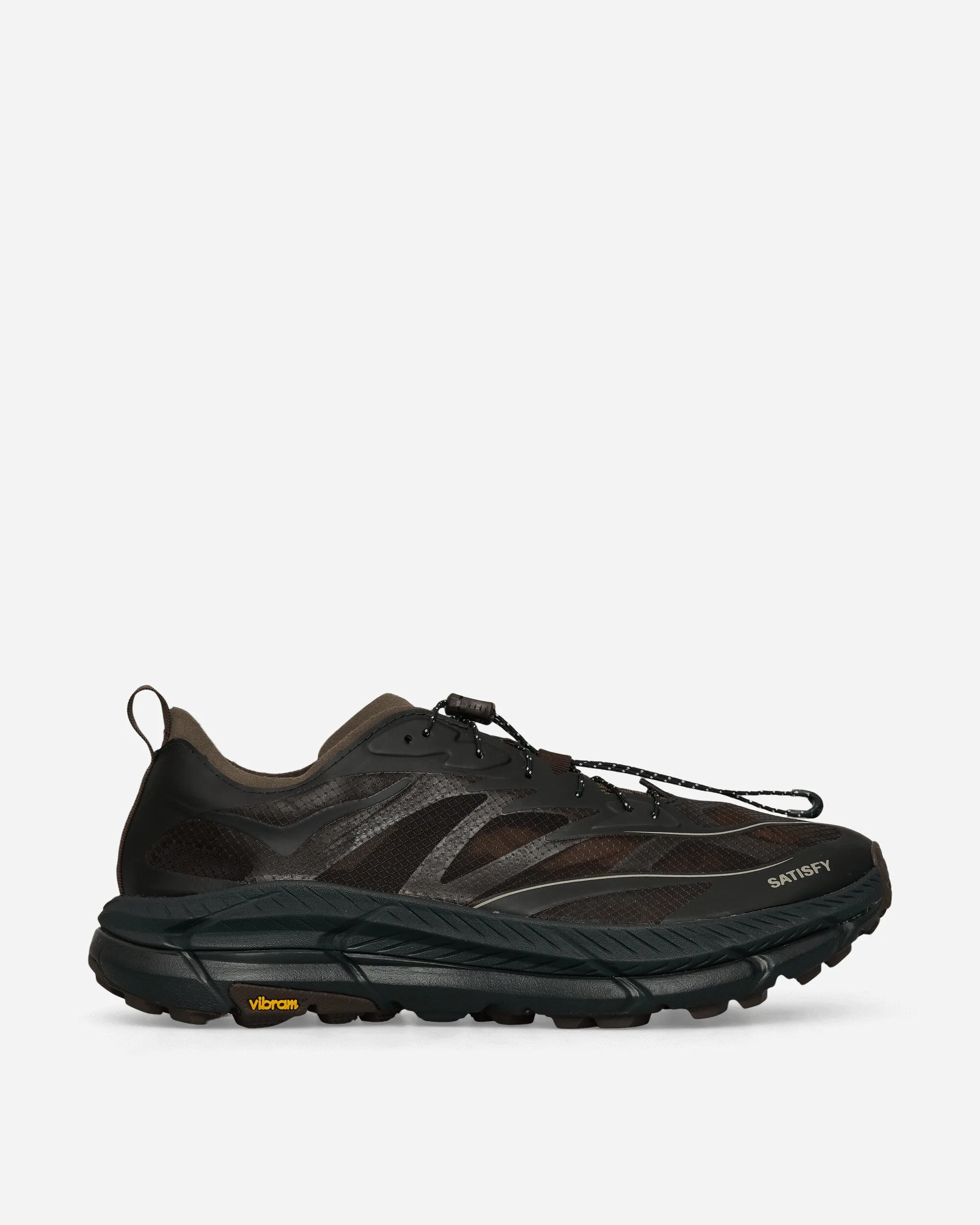 Satisfy Mafate Speed 4 Lite Sneakers Coffee Minimal Texture Feel Fresh