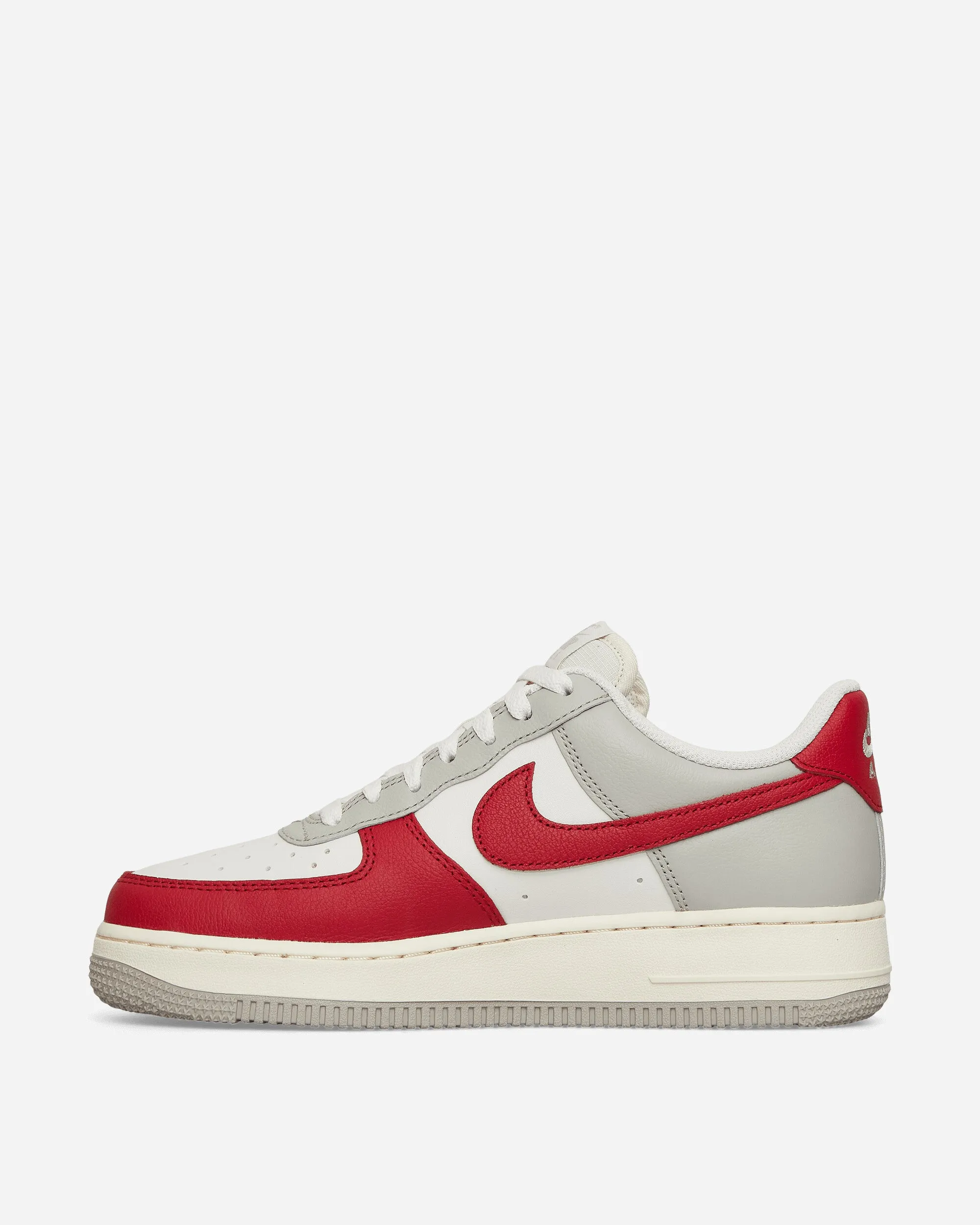 Relax Step Durable Fit Air Force 1 '07 LV8 Sneakers Phantom / Gym Red