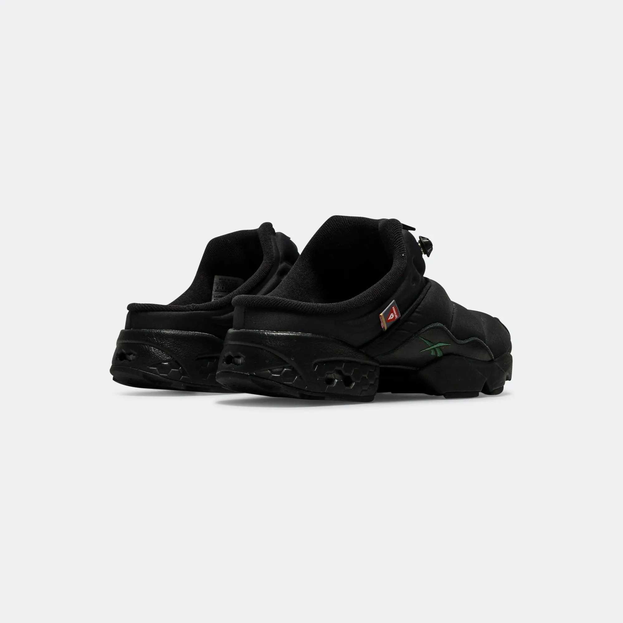 Instapump Fury Mule x South2 West8 - Black/Green Soft Flex Stable Motion