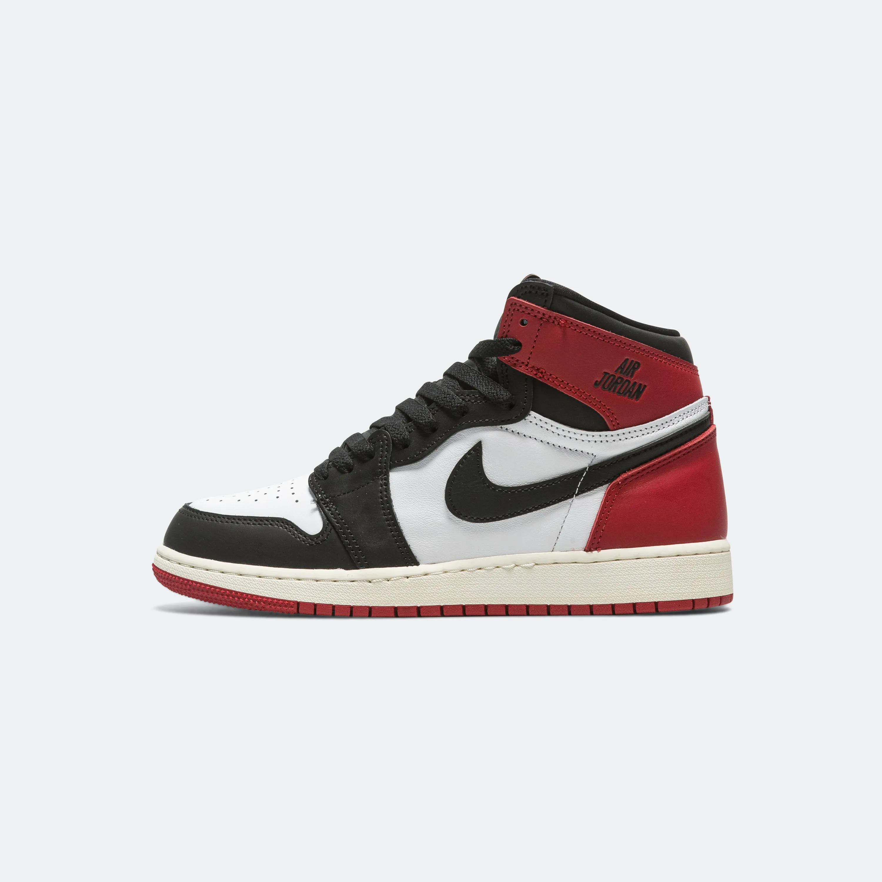 Ultra Light Frame Comfortable Knit Air Jordan 1 Retro High OG (GS) - White/Black-Varsity Red-Sail