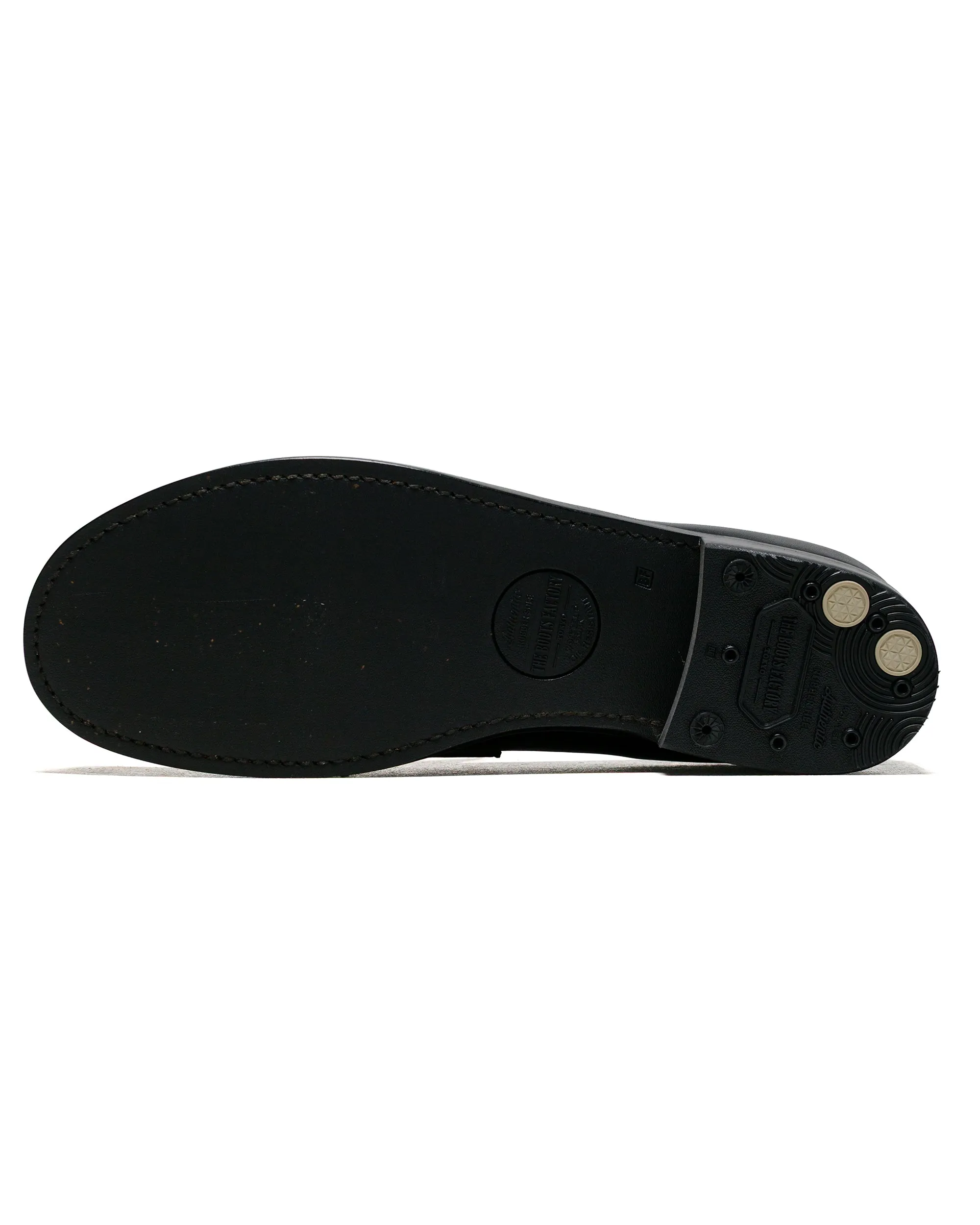 Run Around Glow Step Rolling Dub Trio In'ei Loafer Black Dutch Box Calf