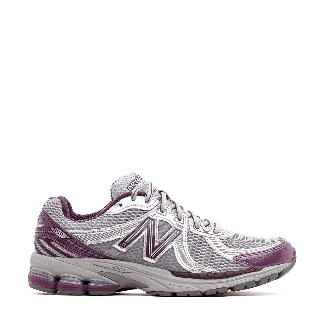 New Balance Men 860v2 Raincloud Dusted Grape ML860PP2 Arch Comfort Hiking Companion