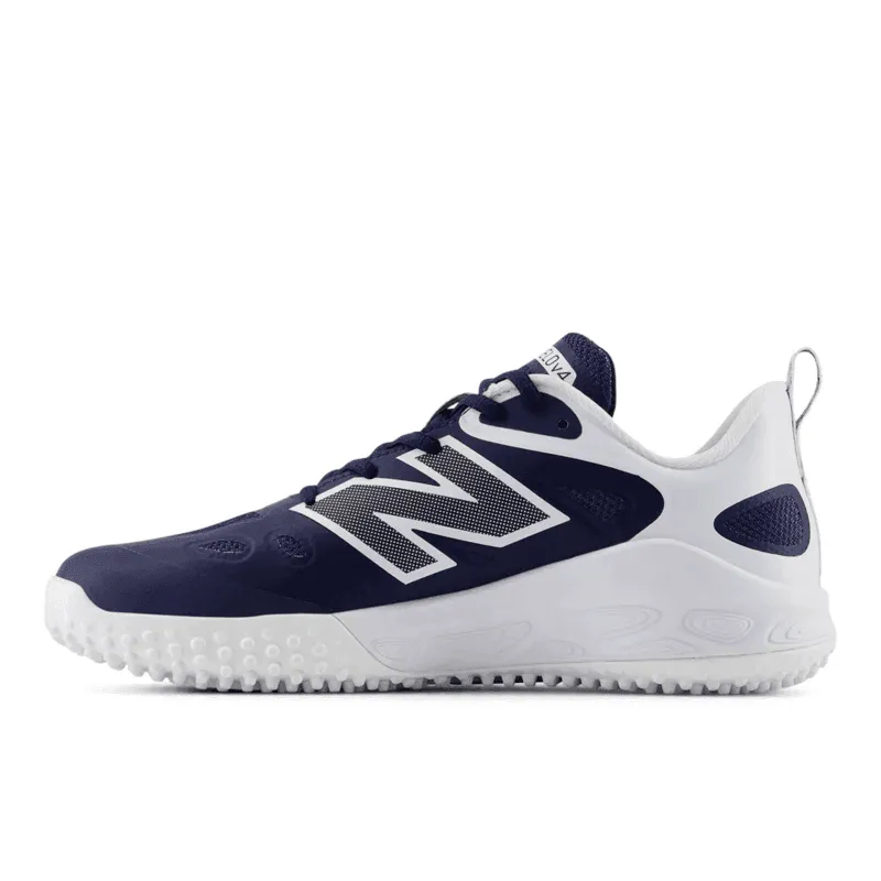New Balance Women's Fresh Foam x Velo v4 Turf-Trainer Softball Shoes - Navy STVELON4 Contoured Footbed