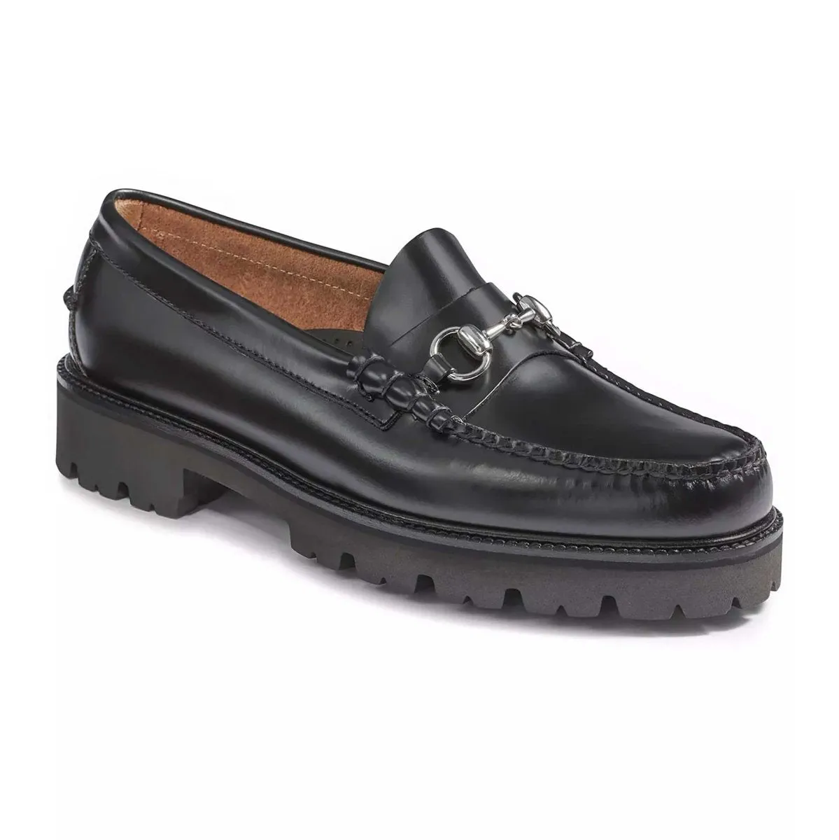 Trail Trek Air Zone G.H. Bass Men's Lincoln Bit Lug WeeJun Black