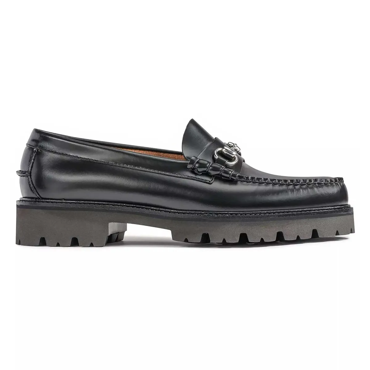 Daily Favorite G.H. Bass Men's Lincoln Bit Lug WeeJun Black