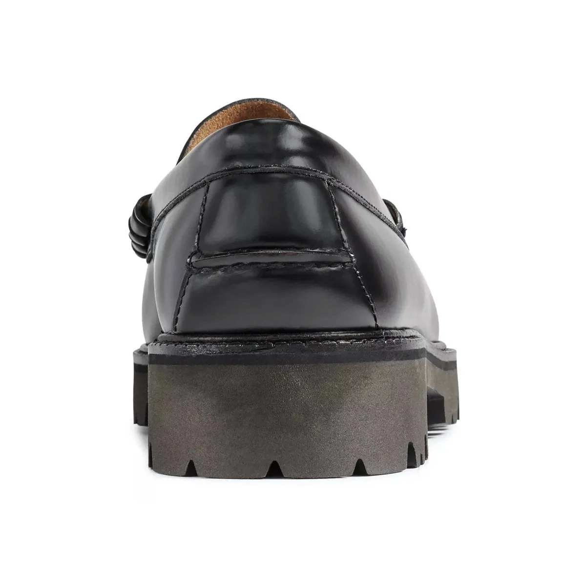 Gel cushion G.H. Bass Men's Lincoln Bit Lug WeeJun Black