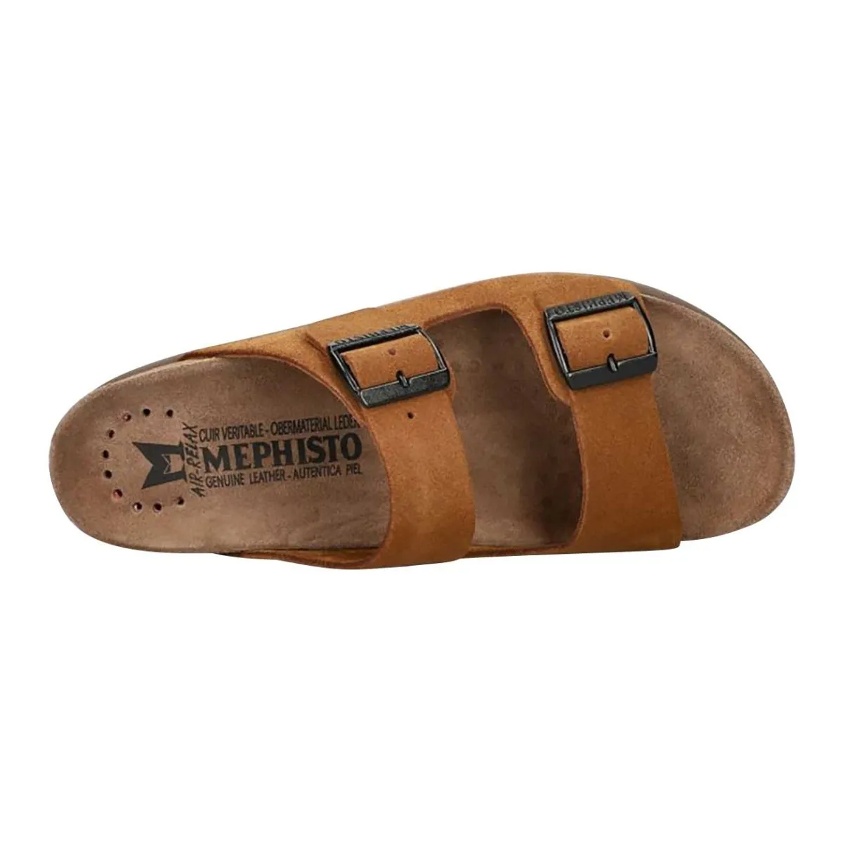 Open Steps Stylish Go Mephisto Men's Nerio Tobacco Sand Suede