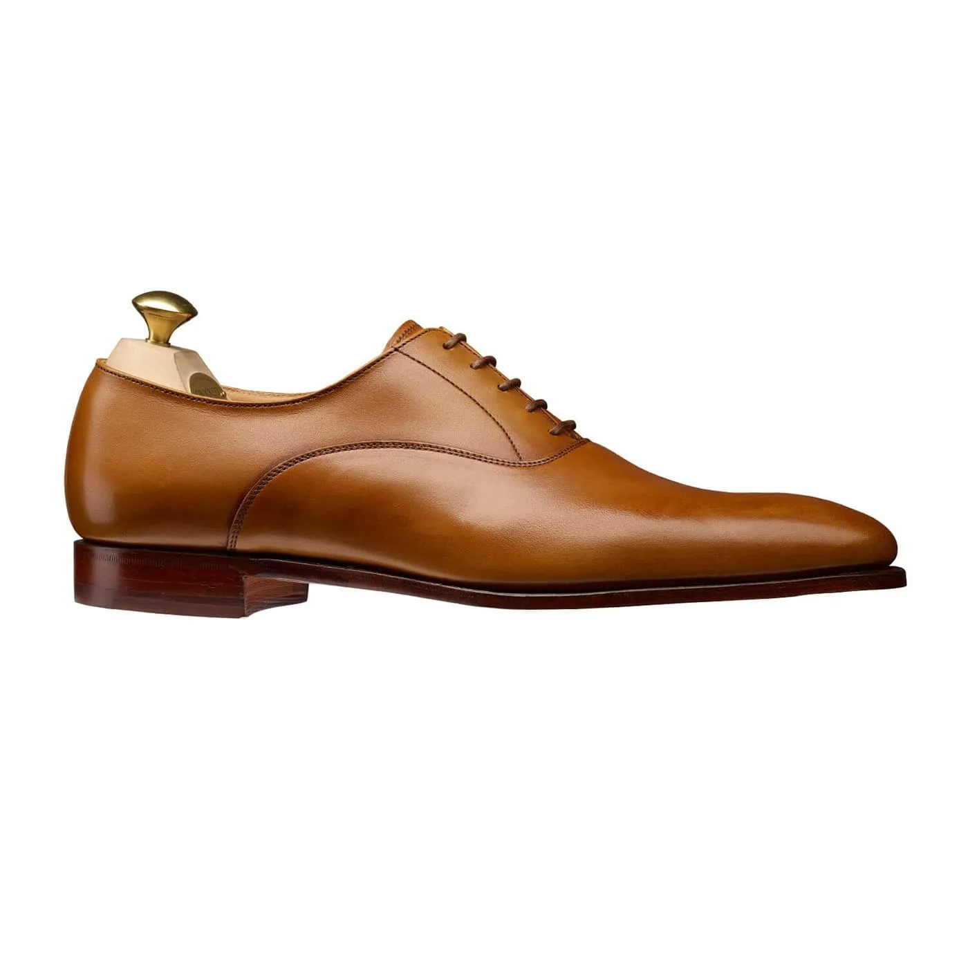 Wembley Beige Burnished Calf Supportive Comfort Updated Oxfords