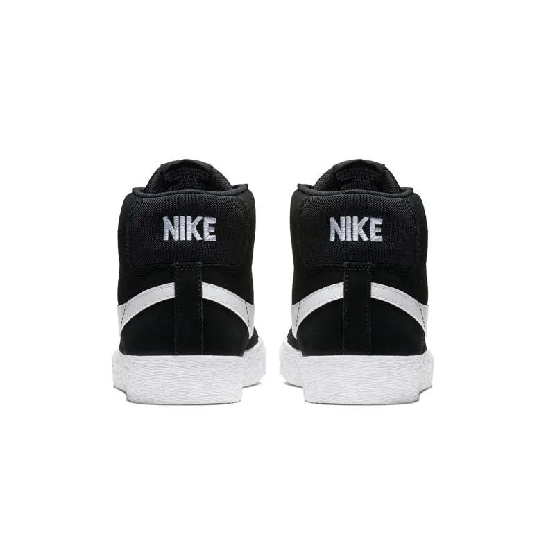 SB Zoom Blazer Mid 'Black White' Outdoor Ease