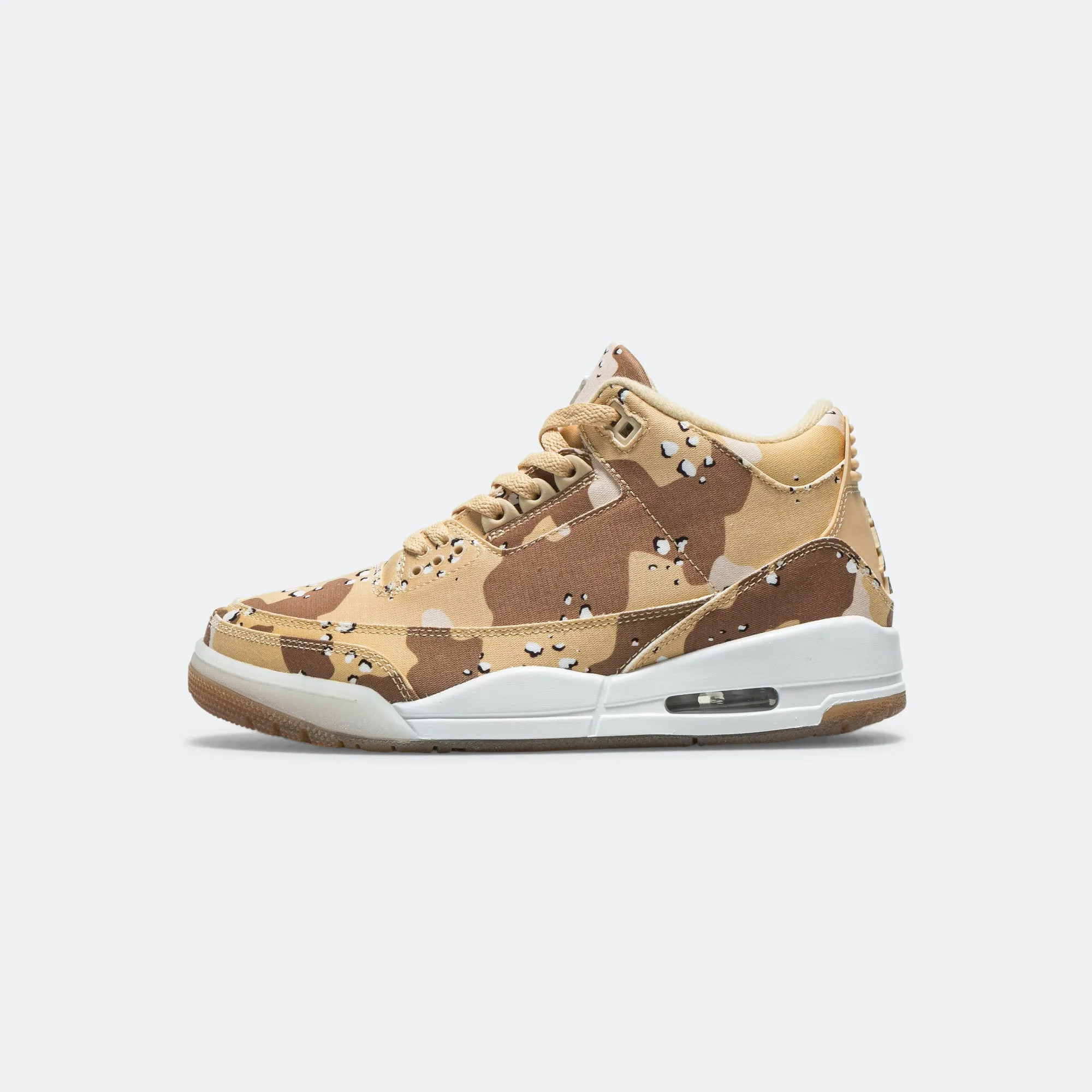 Womens Air Jordan 3 Tex - Dk Driftwood/Sail-Hemp Non Slip Outsole Patterns