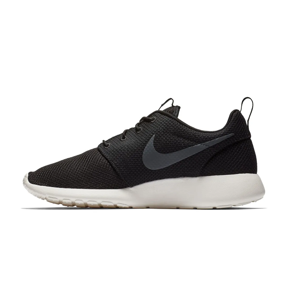 Roshe Run 'Black White' Micro Perforated Vamp Full-Support