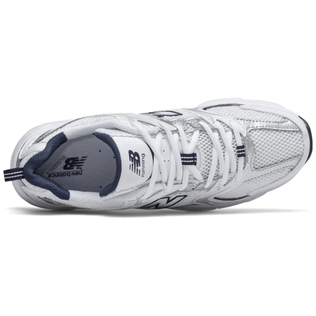 New Balance Men's MR530SG White/Indigo Posture Friendly Solid design