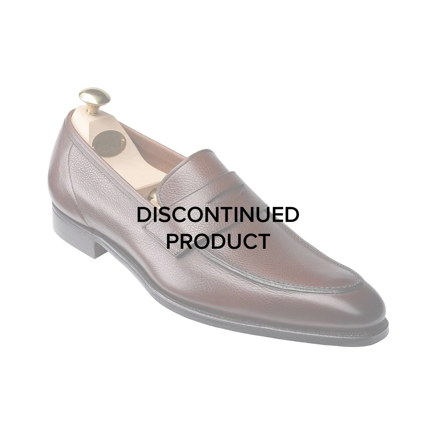 Work Cadogan Dark Brown Pebble Grain