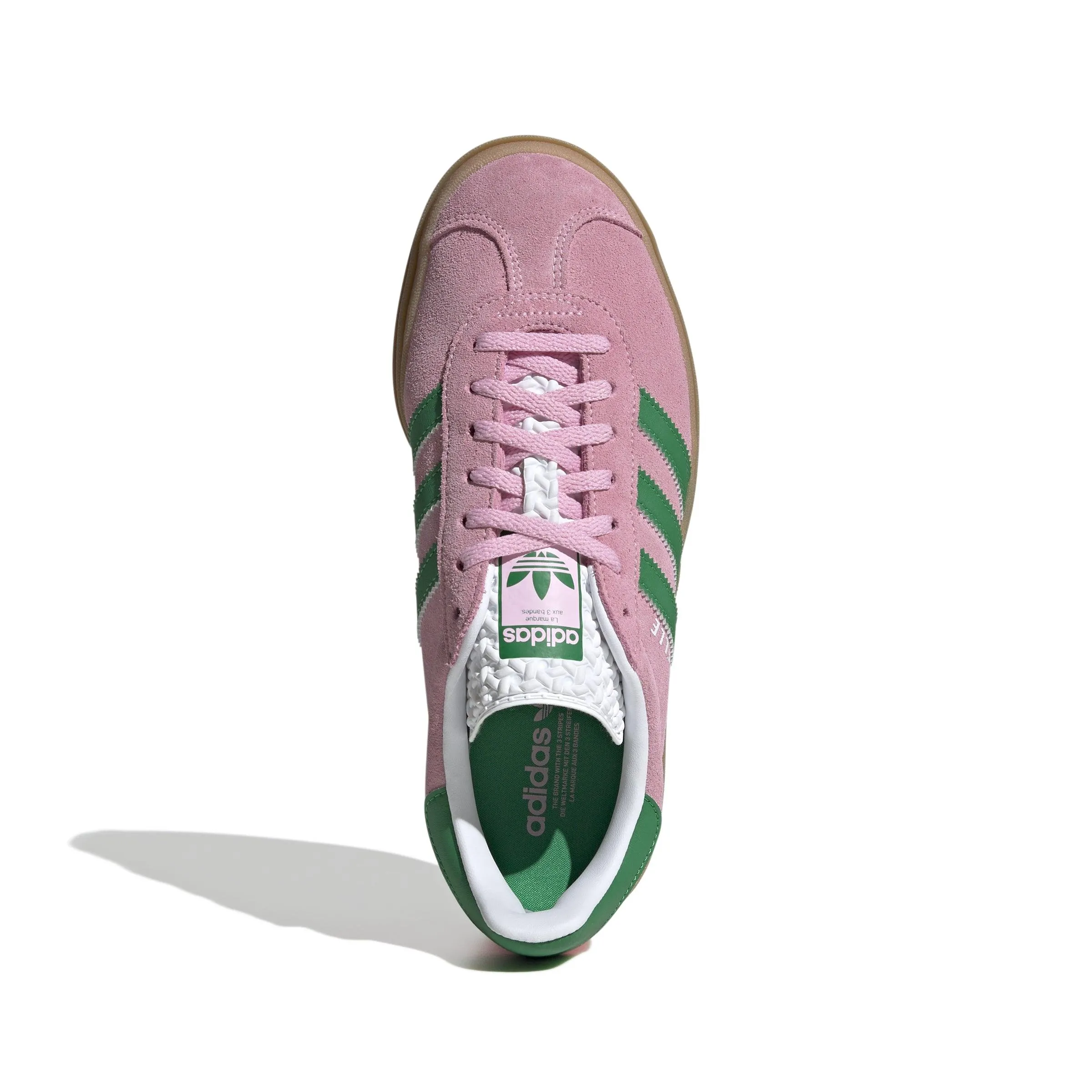 Wmns Gazelle Bold Shoes 'True Pink' Zip Design Soft Focus