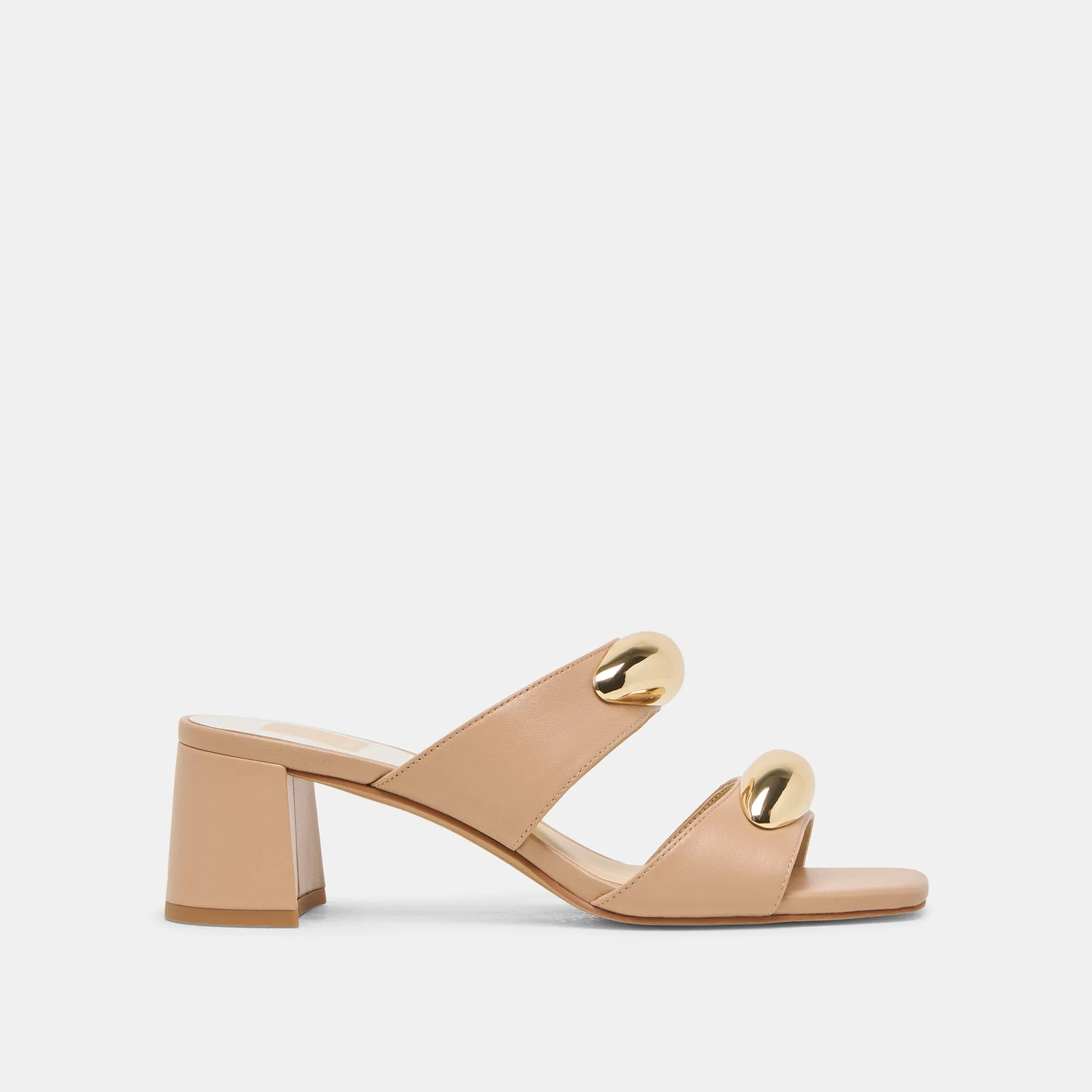 BARNET HEELS LIGHT TAN LEATHER Teddy Heel Boots Sophisticated