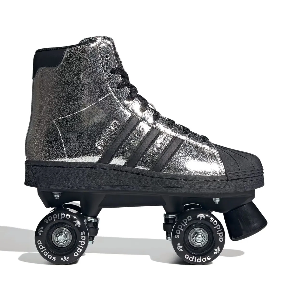 Floral Pop Night Pace Wmns Superstar 82 Roller Skates 'Silver Metallic Core Black'