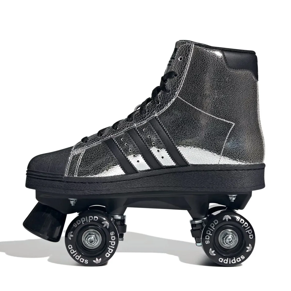 On demand Comfy Walk Wmns Superstar 82 Roller Skates 'Silver Metallic Core Black'