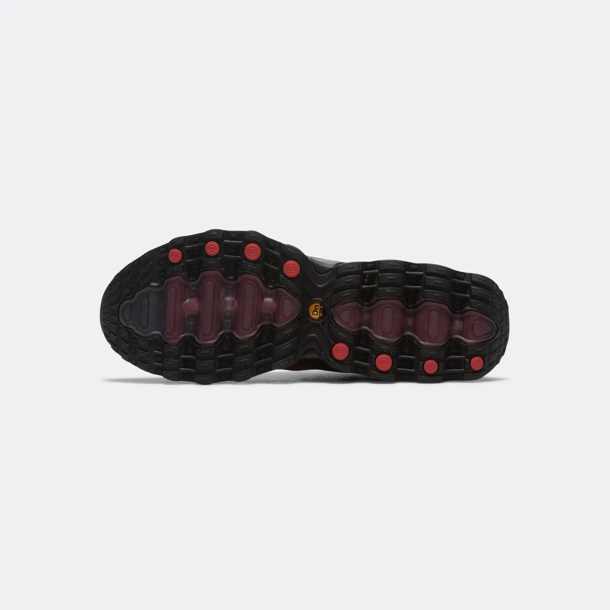 Air Max DN8 - Black/Gym Red-Bright Crimson Versatile Trend Quick Lacing System