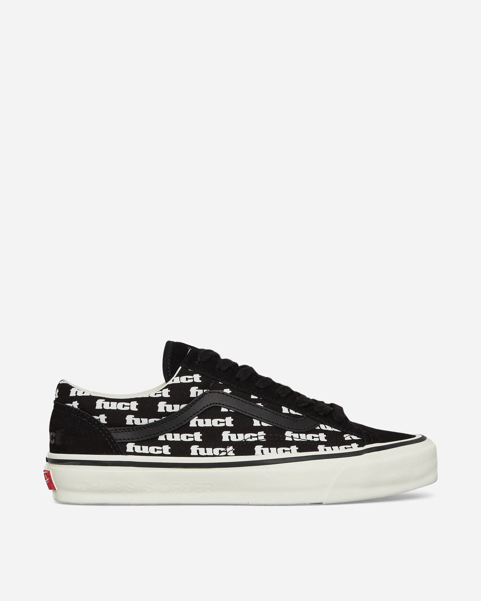 Slam Jam by FUCT LX Old Skool Reissue 36 Sneakers Black / Marshmallow Slip Resistant Outsole Sport Touch