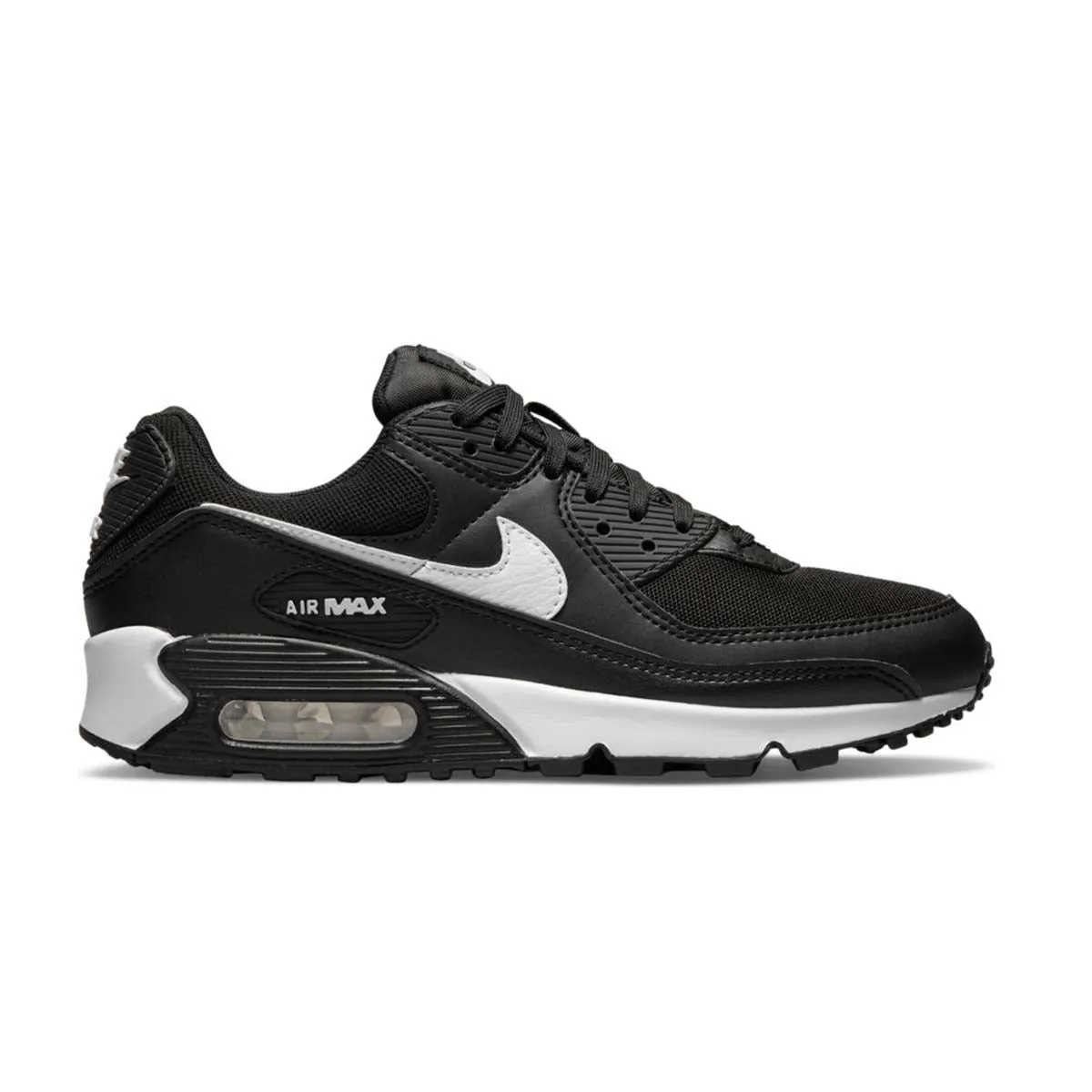 Wmns Air Max 90 'Black White' outdoor mode Mild Support