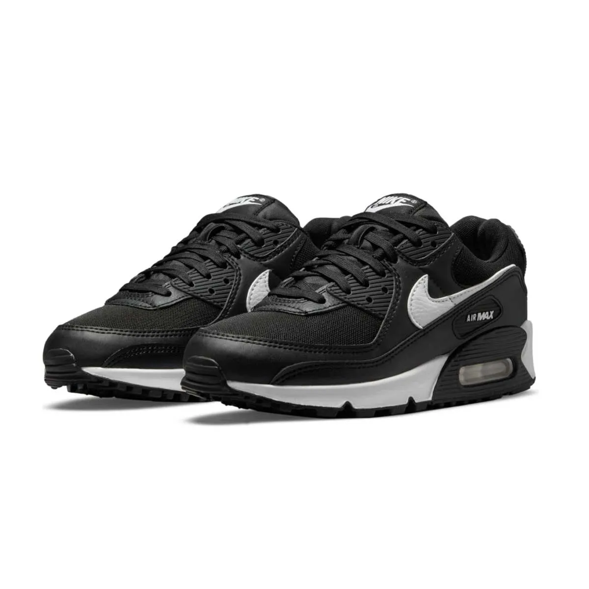Wmns Air Max 90 'Black White' Stand Long