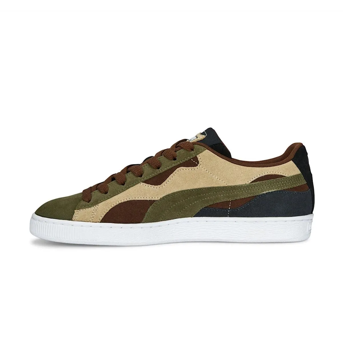 Durable Toe Guard Hybrid Sole Suede 'Camowave Olive'