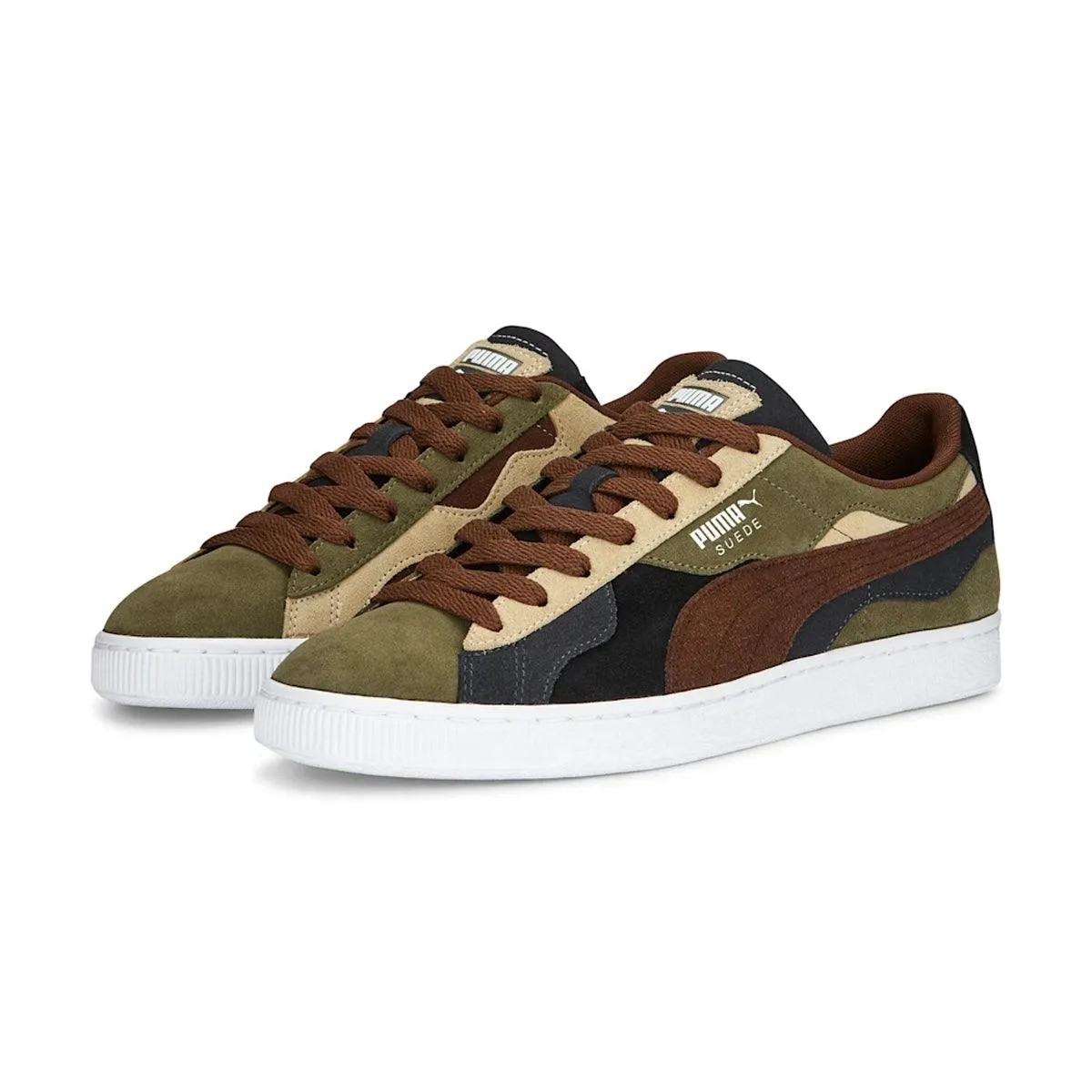 Buckle Up Work Casual Suede 'Camowave Olive'