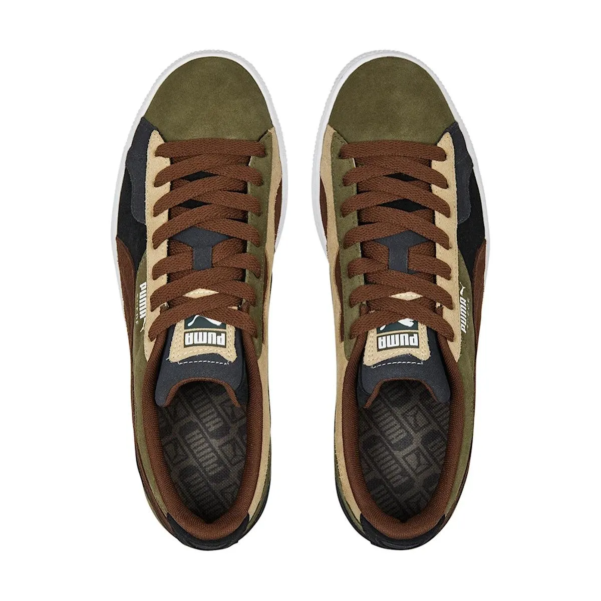 Grip Sole Comfortable Foot Suede 'Camowave Olive'