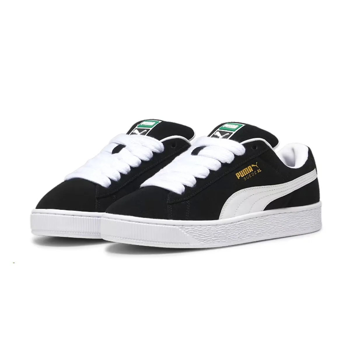 Ventilated Design No Tie Suede XL 'Black White'