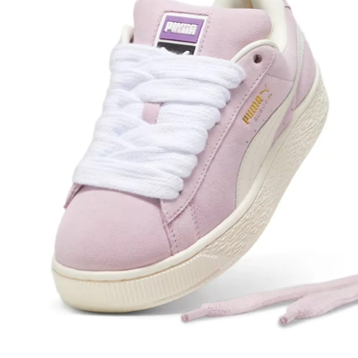 Work Routine Slip   resistant   sole Suede XL 'Grape Mist'