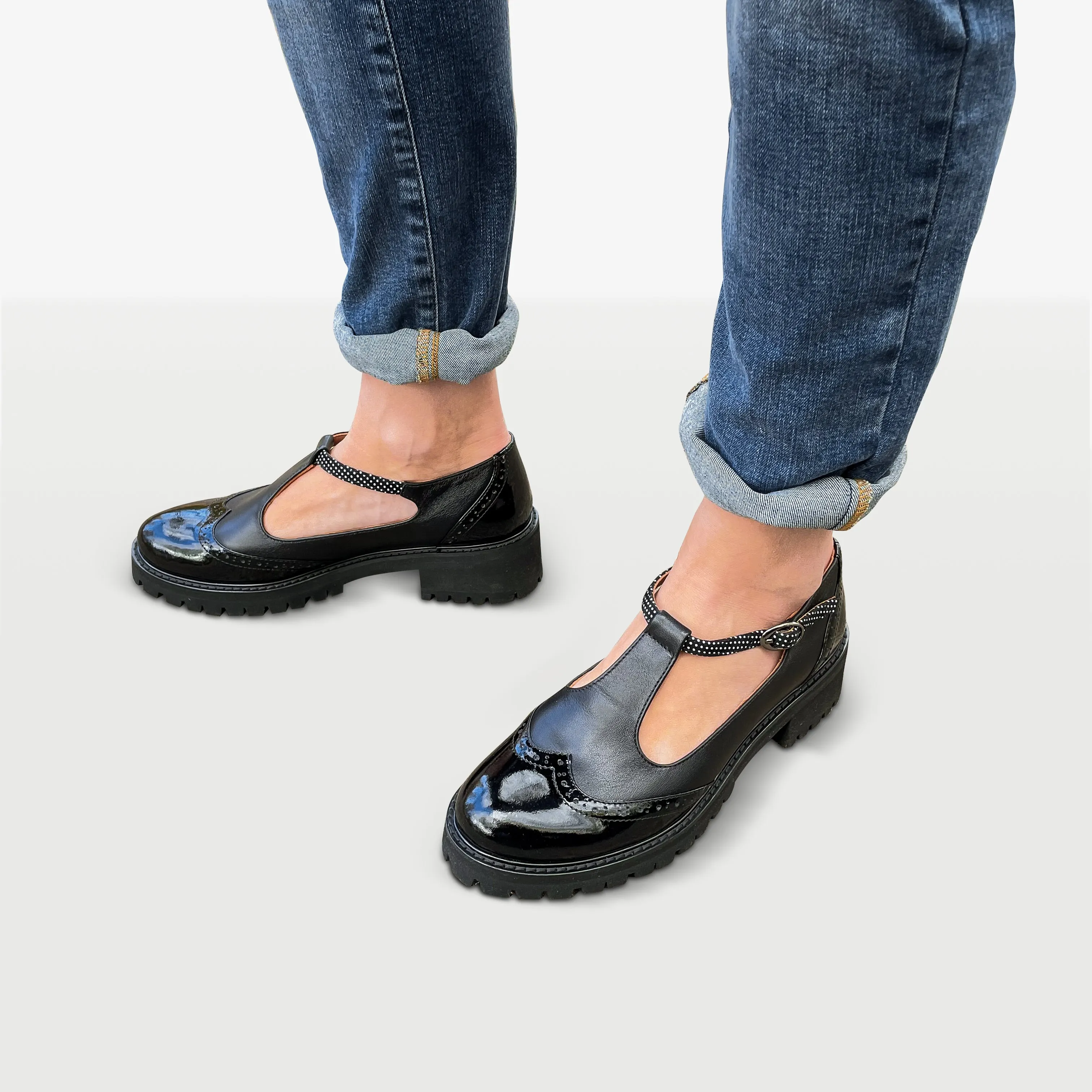 Adjustable Strap principal Jane - Mary Janes