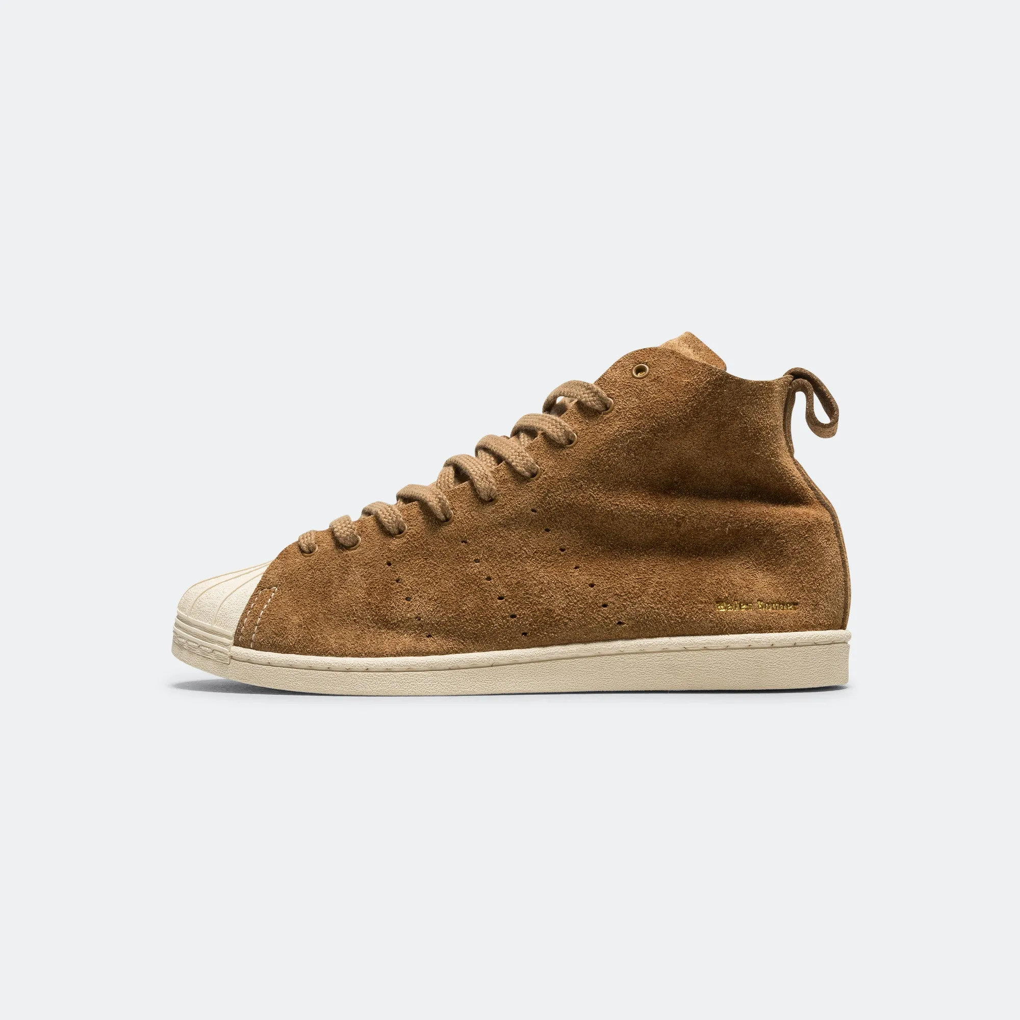 Superstar Hi x Wales Bonner - Bronze Brown/Wonder White-Night Brown Eco Friendly Production Orthopedic friendly