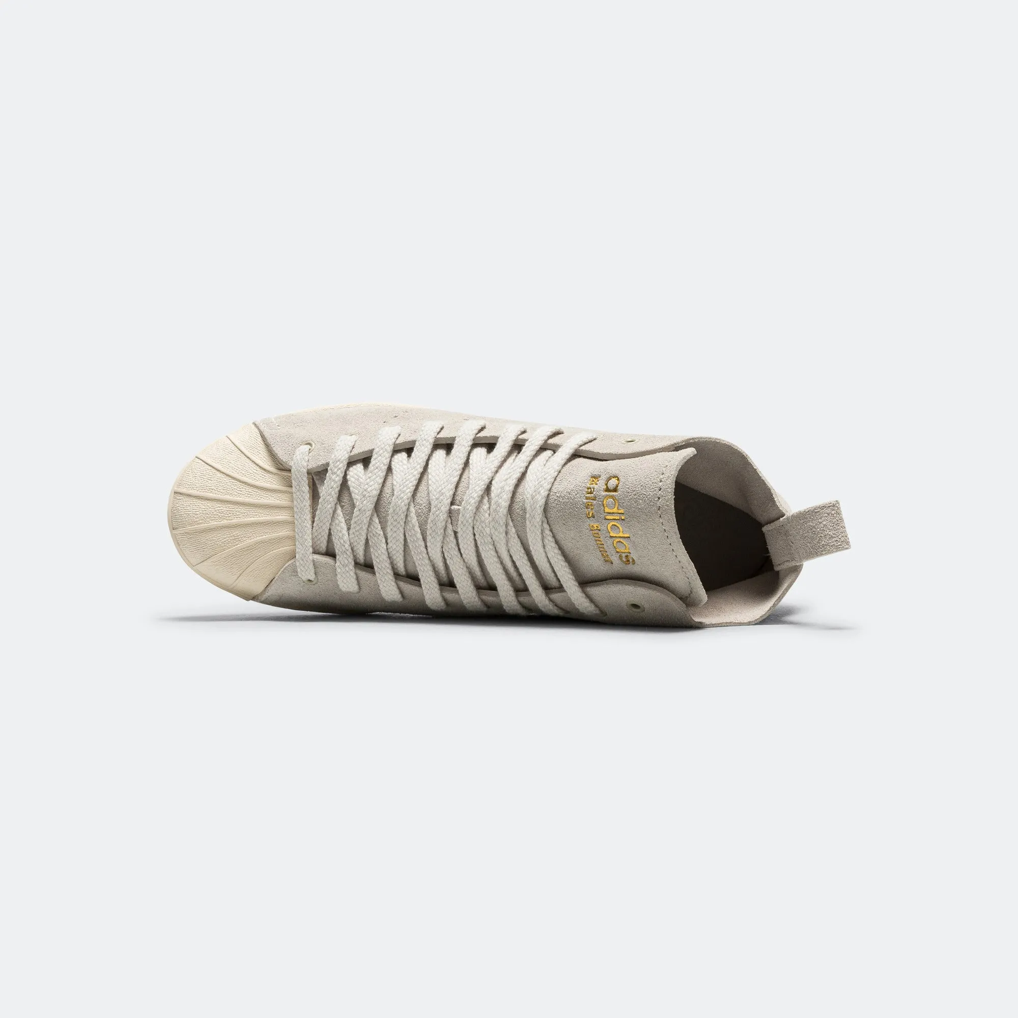 Hyper bounce Superstar Hi x Wales Bonner - Mist Stone/Wonder White-Gold Metallic