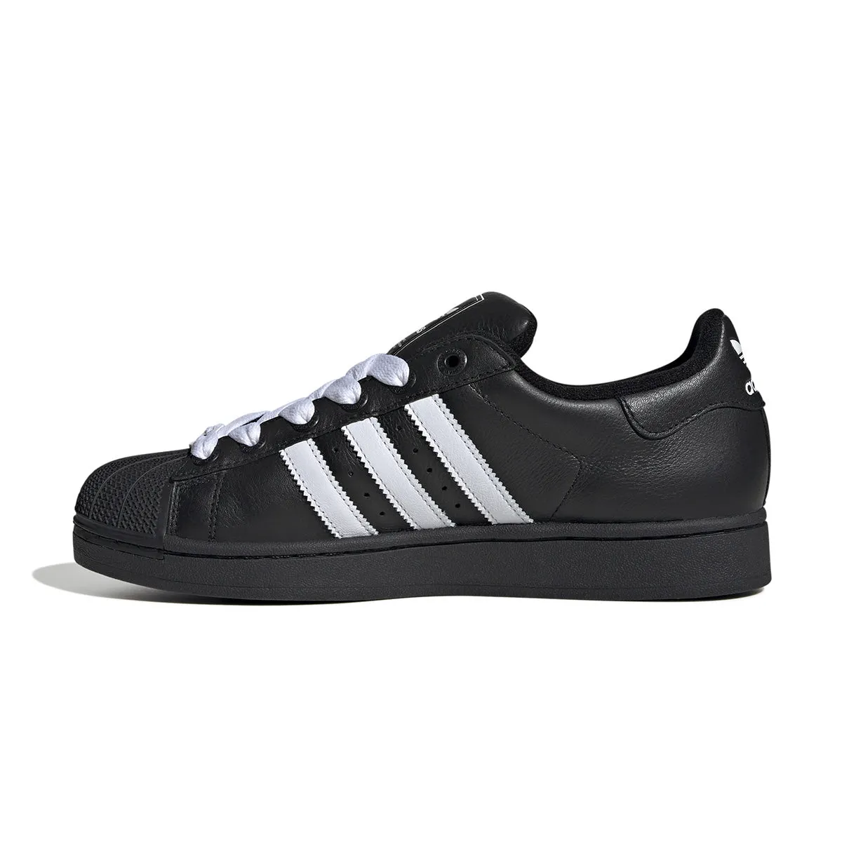 Superstar II 'Black White' High Top Stability Shock Diffusing Midsole