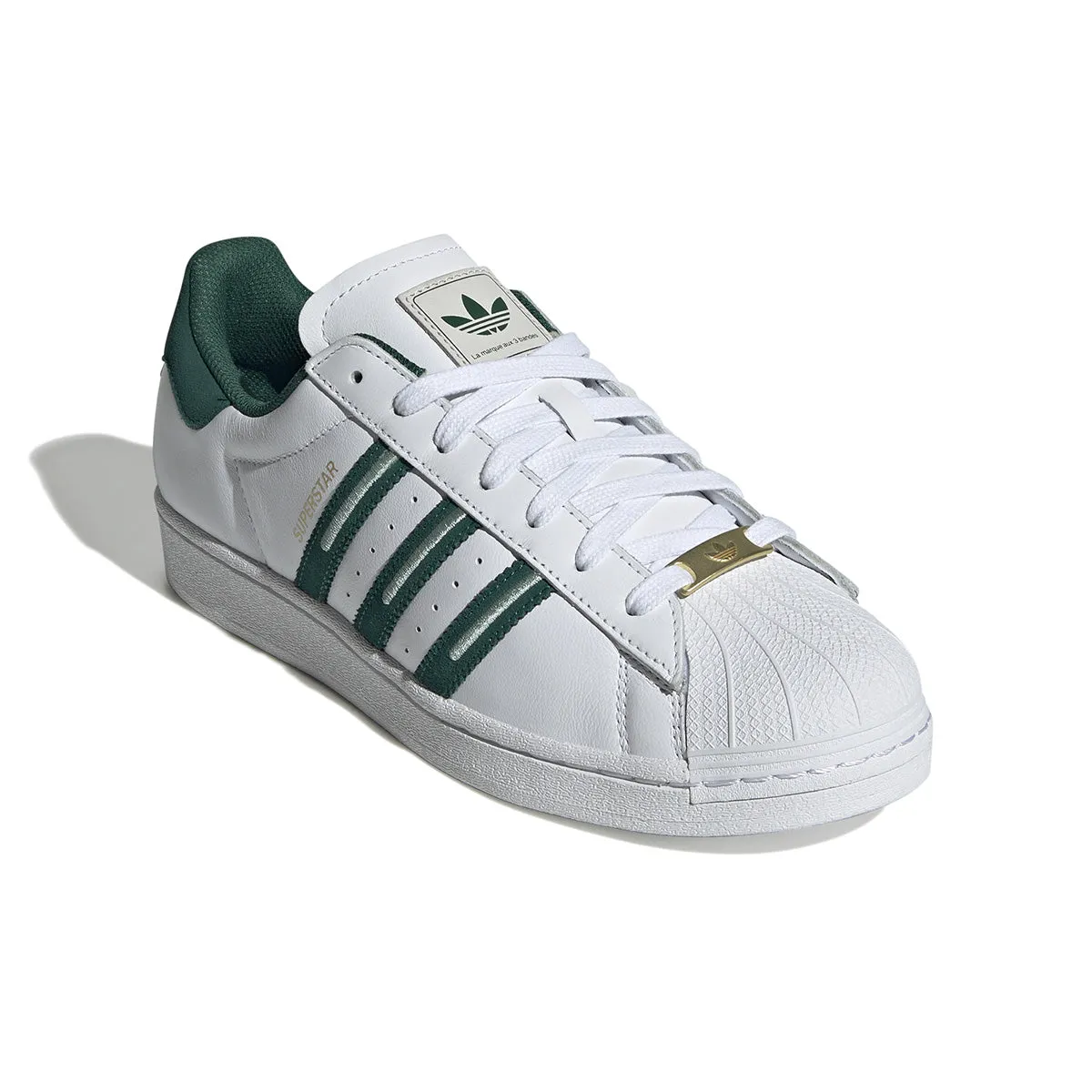 Textured Upper Superstar 'White Collegiate Green'