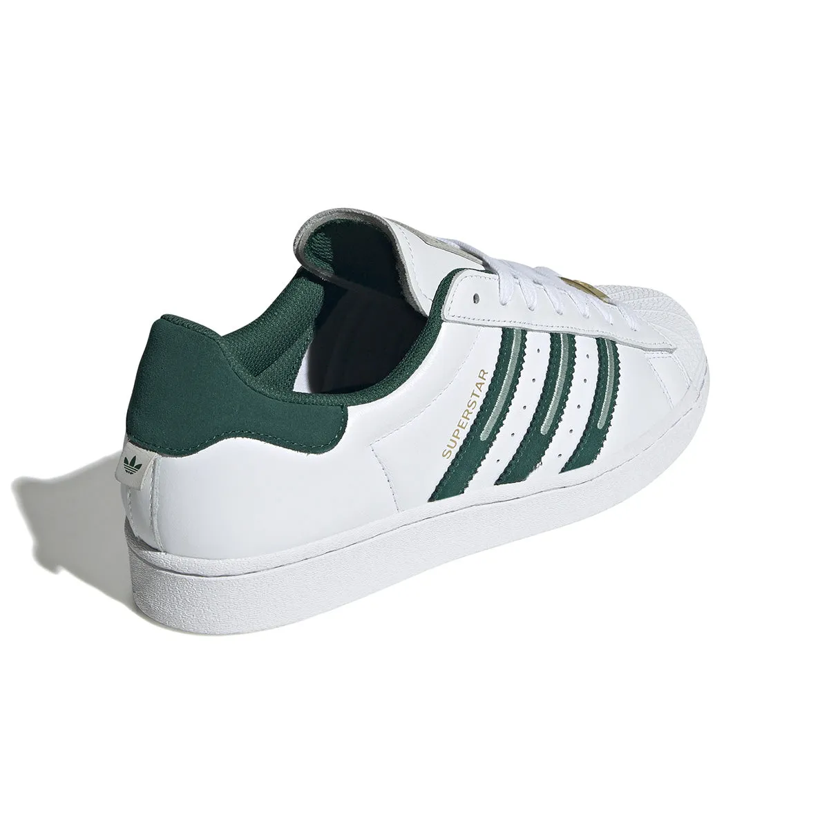 Superstar 'White Collegiate Green' Commuter Ready Breathable Ease