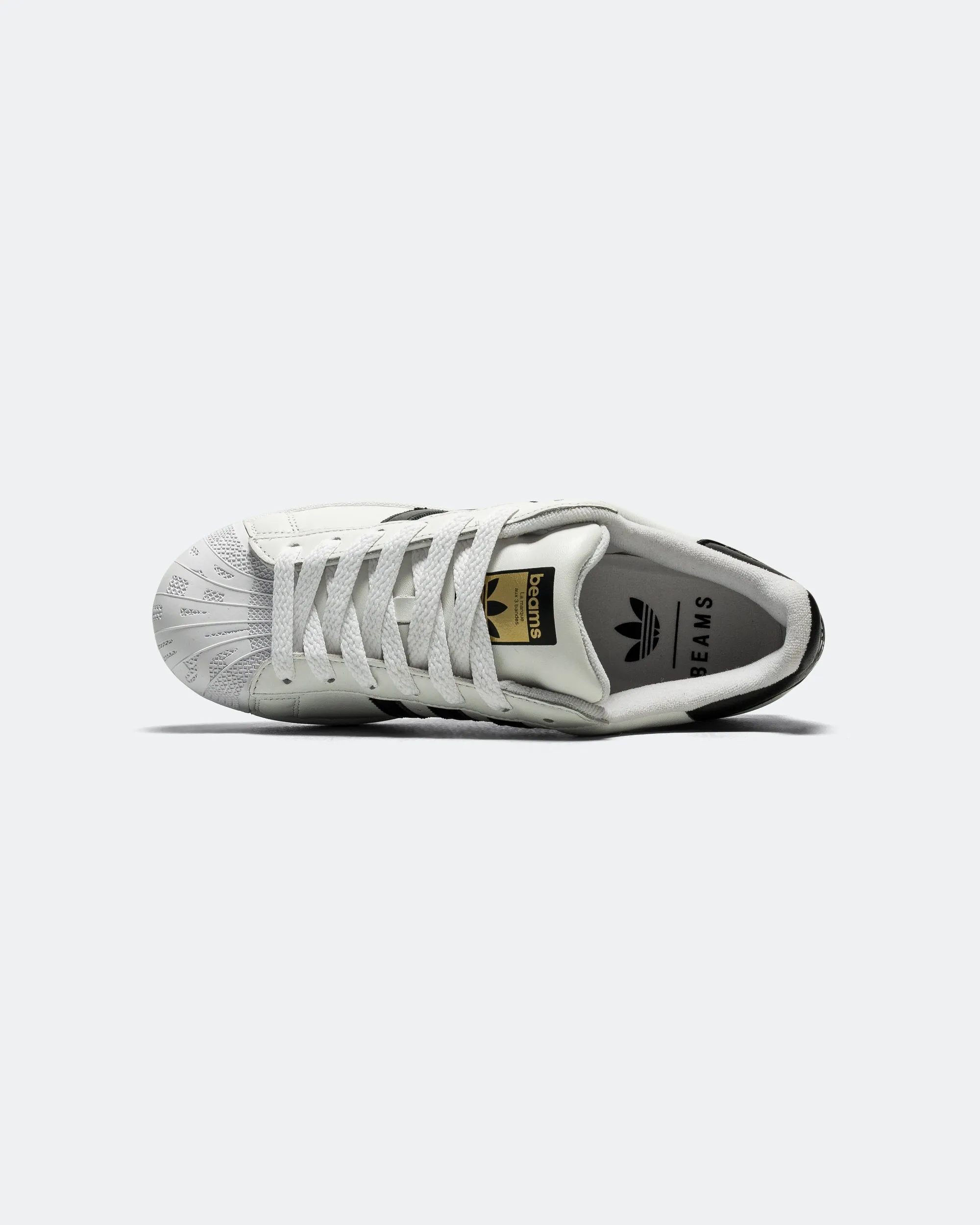 Superstar x BEAMS - Footwear White/Core Black-Gold Metallic Snug fit Comfortable Wear