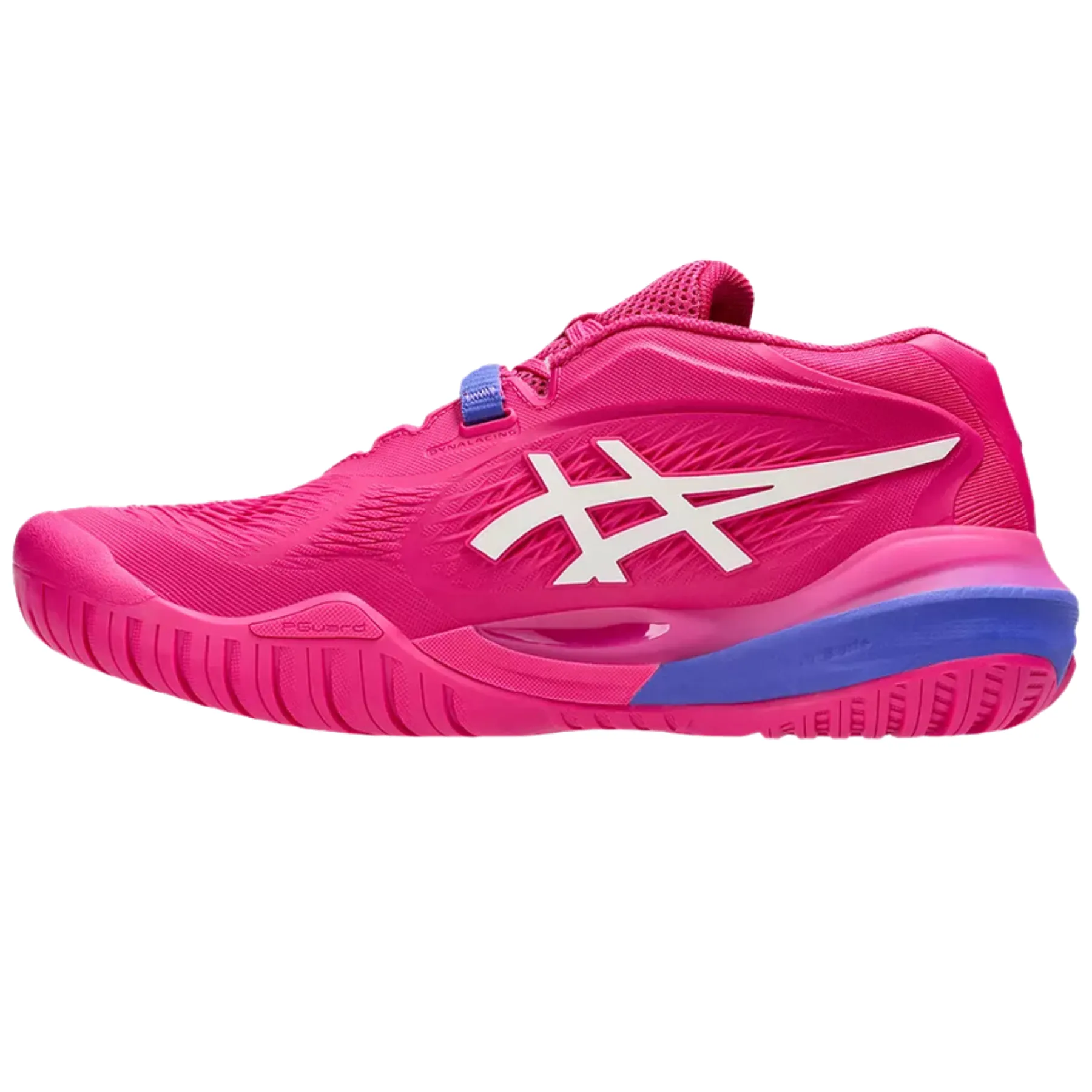 Anti Odor High Intensity Asics Gel Resolution X Hard Court Womens Tennis Shoes - Bright Rose/Cream