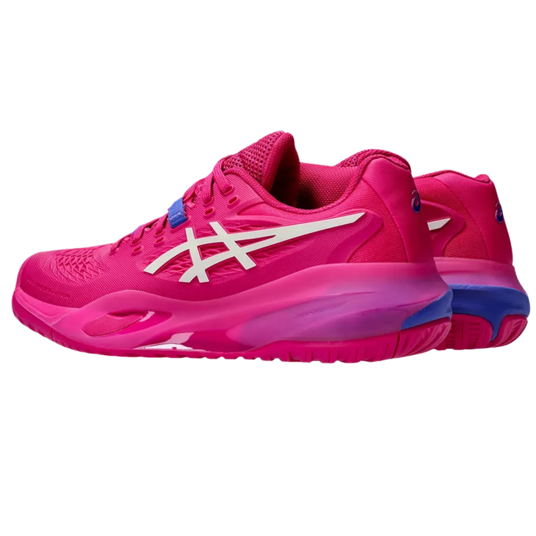 Asics Gel Resolution X Hard Court Womens Tennis Shoes - Bright Rose/Cream Basic Comfort Multi Directional Flexibility
