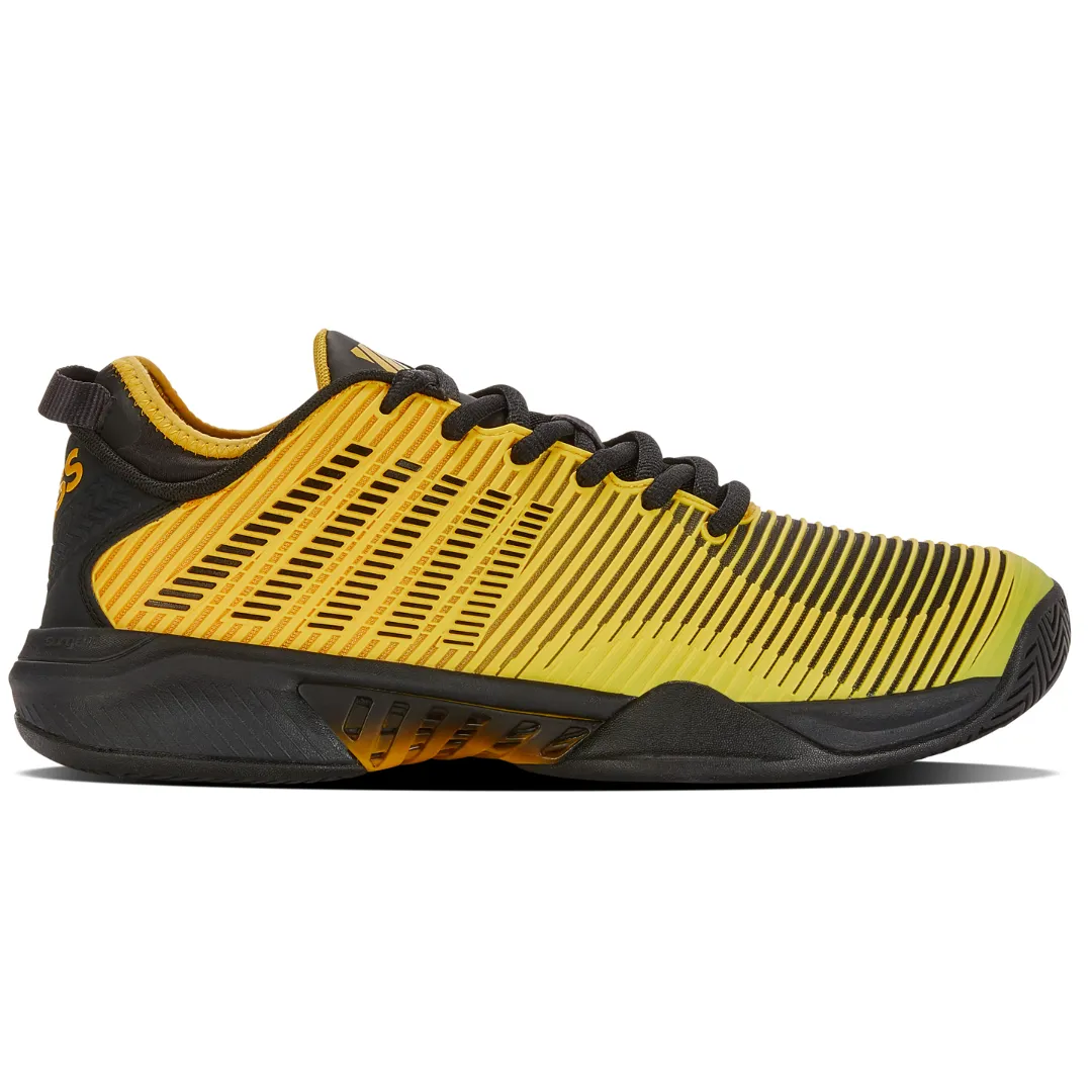 K Swiss Hypercourt Supreme Men Tennis Shoes - Amber/Moonless Ngt Comfortable Heel Contoured Footbed