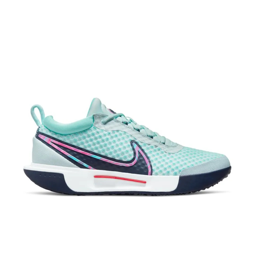 Sport Comfort Nike Court Zoom Pro Glacier Blue Midnight Navy White Men's Hard Court Tennis Shoes
