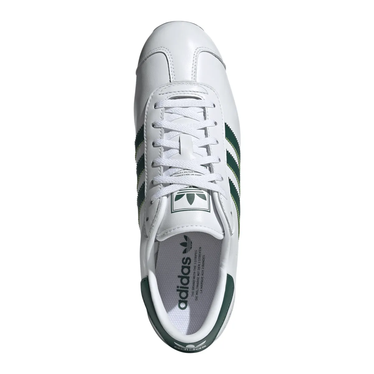 City Life Adidas Men's Country II Cloud White/Collegiate Green