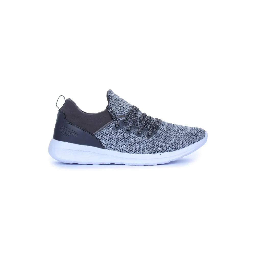 Force 10 By Liberty Men Sports Grey Running Shoes Light - On - Feet flat - terrain running