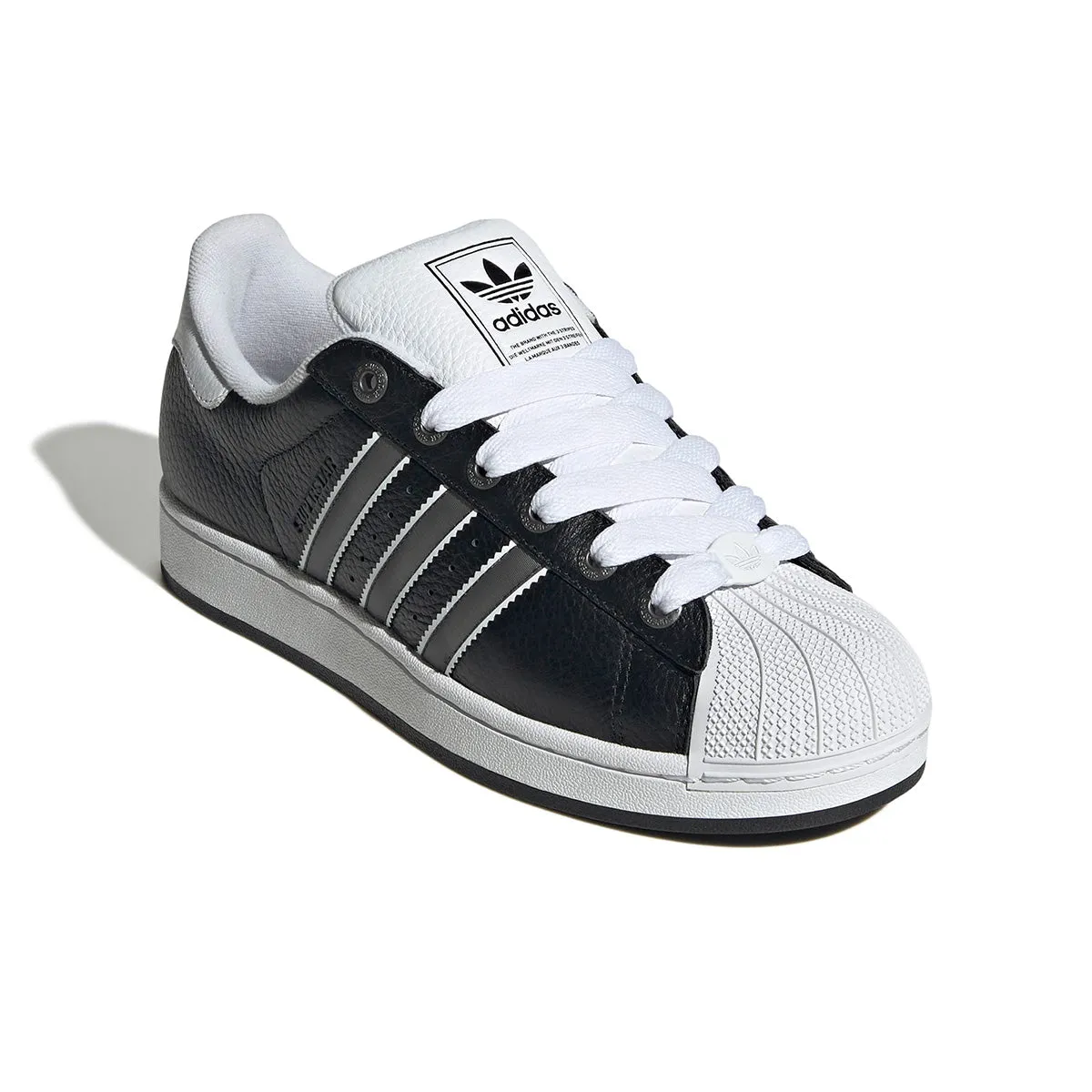 Superstar II 'Core Black Metallic Silver White' casual sneakers Impact Diffusion Technology