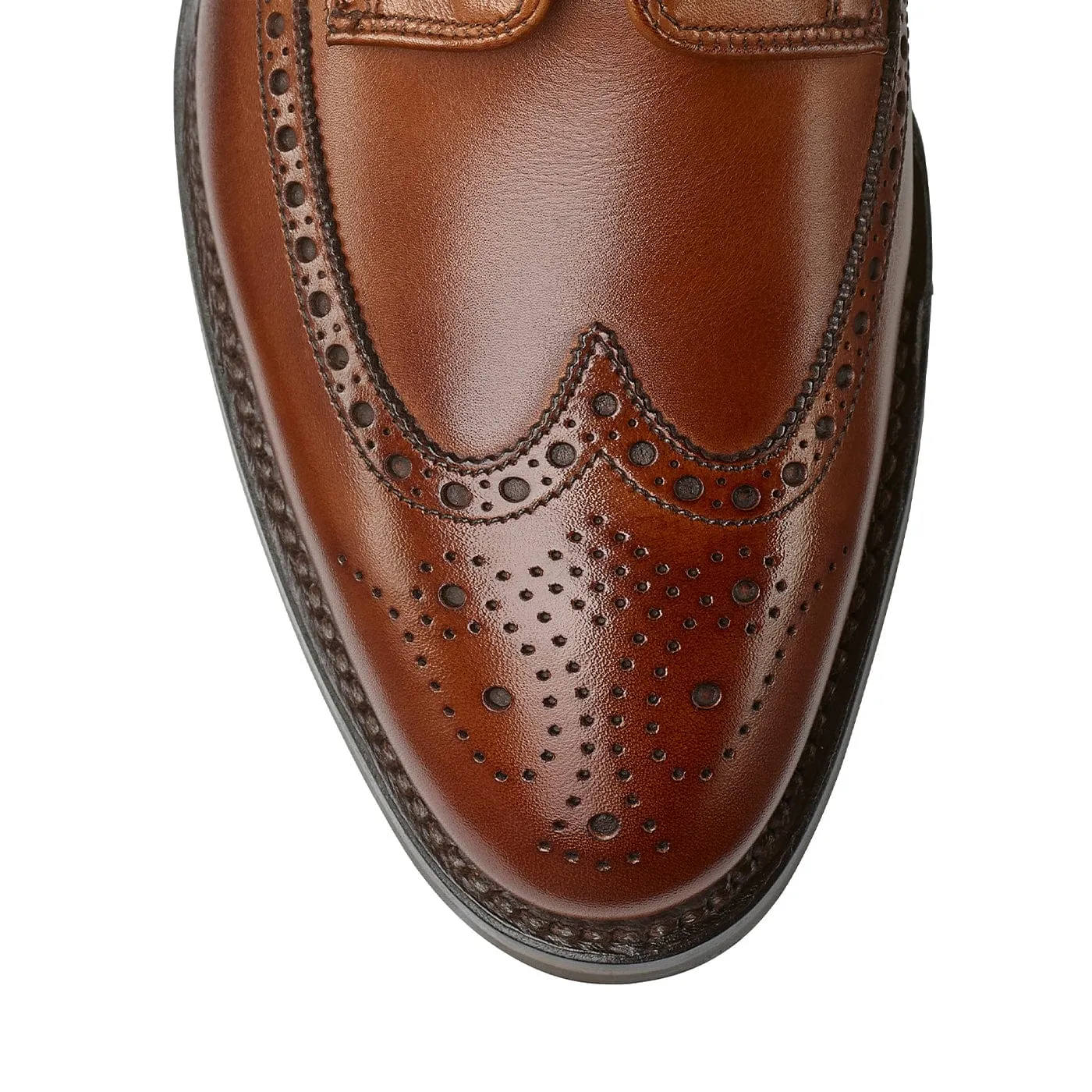 Swansea Beechnut Burnished Calf Night Events Breathable Inner Lining