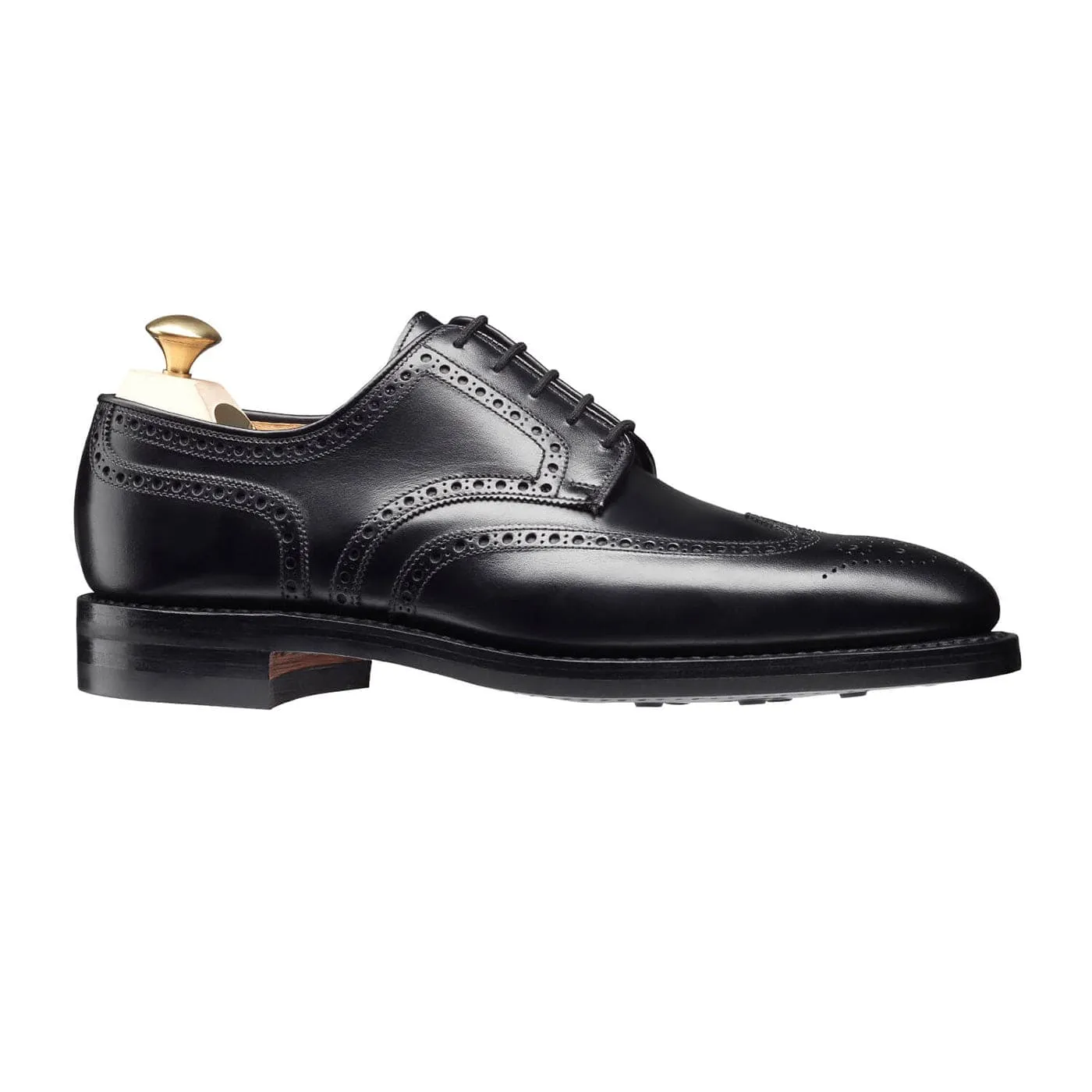 Durable Leather Swansea Black Calf