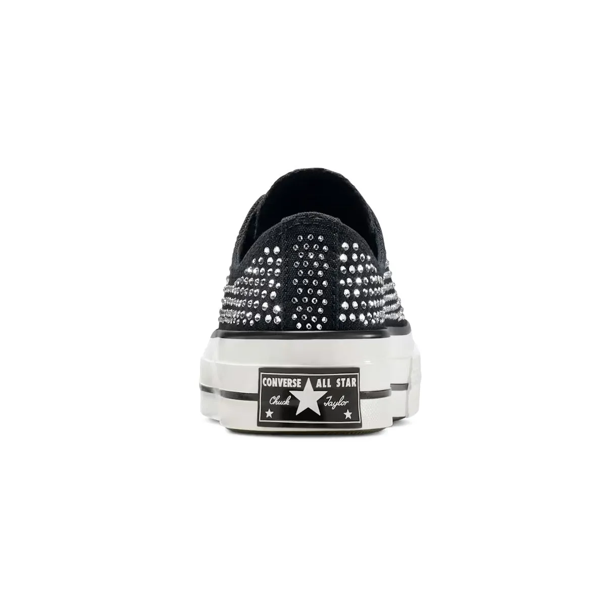   Swarovski Chuck 70 Low 'Black' Sports use Reinforced Eyelet Durability