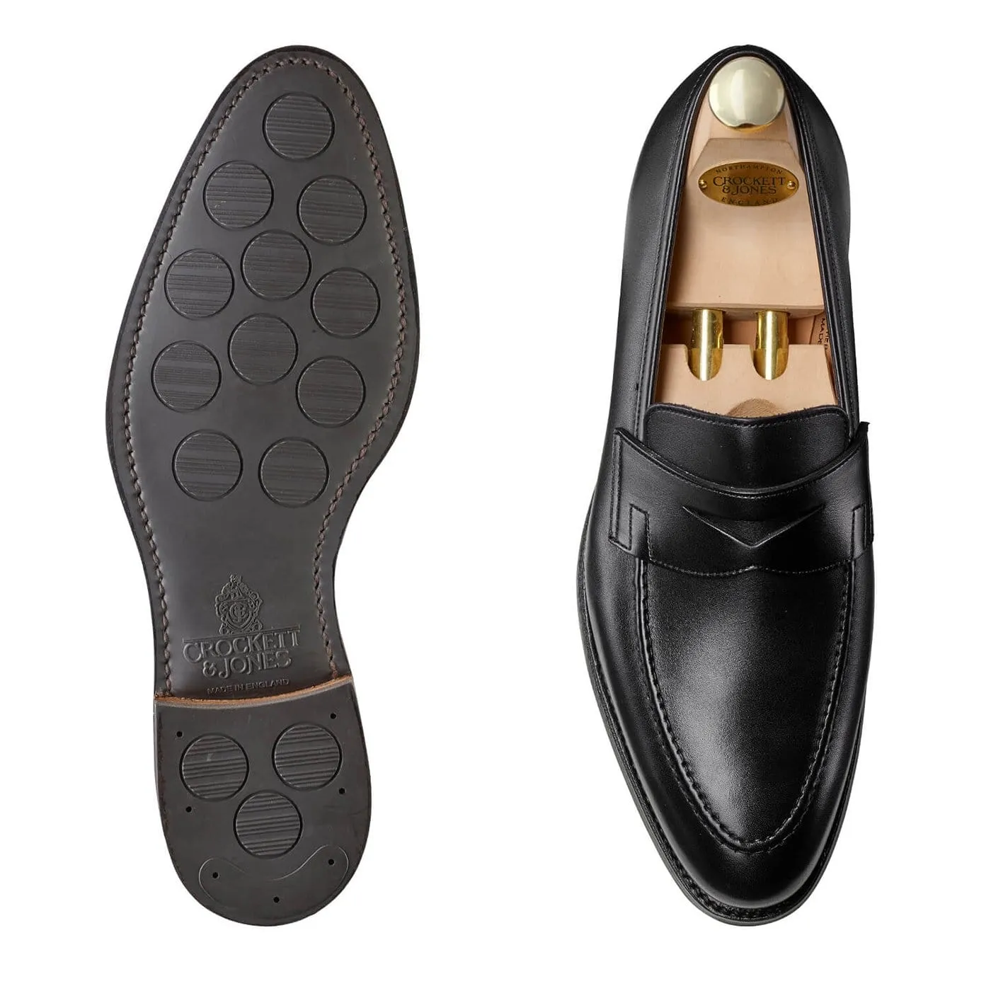 Classic Ease Comfortable Walk Sydney Black Calf (City Sole)